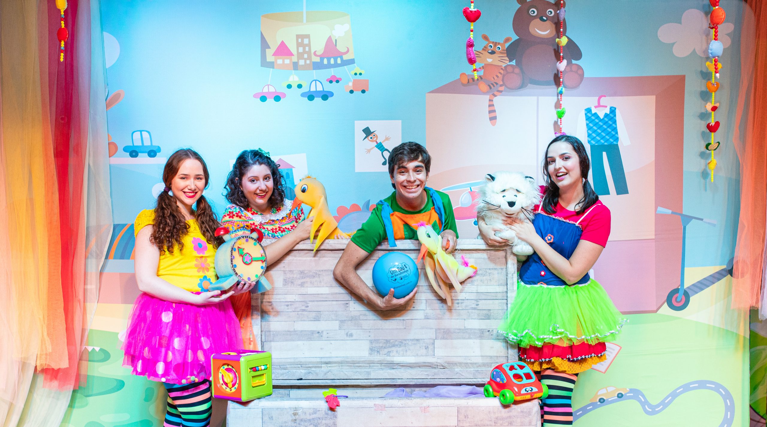 Um Baú de Barulhinhos – Teatro para Bebês — foto 6
